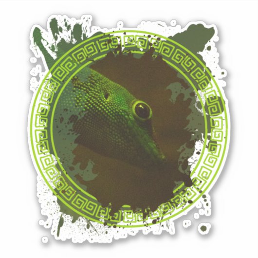 リザードアート シール (正面)