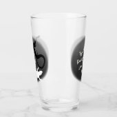 リザードグラスパーソナライズされた爬虫類メガネ タンブラーグラス (左)