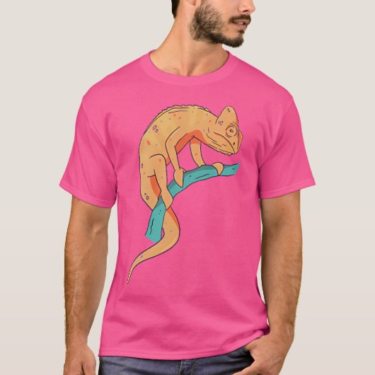リザードゲッコカメレオン Tシャツ (正面)