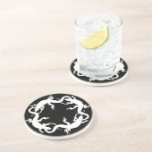 リザードコースター爬虫類アートデコールトカードギフト コースター (側面)