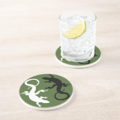 リザードコースター爬虫類芸術コースターLizardギフト コースター (側面)