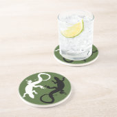 リザードコースター爬虫類芸術コースターLizardギフト コースター (側面)