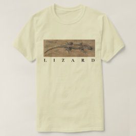 リザードサンドタンサウスウェスト動物絵画自然 Tシャツ