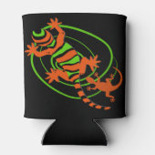 リザードデザイン パーソナライズされた 缶クーラー (裏面)