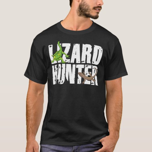リザードハンターリジー召喚ゲッコエセンファンリザール Tシャツ (正面)
