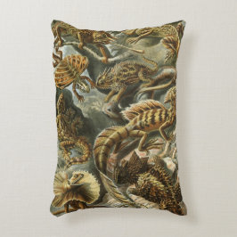 リザードバイエルンストヘッケルヴィンテージラケルティリア アクセントクッション