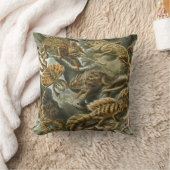 リザードバイエルンストヘッケルヴィンテージラケルティリア クッション (ブランケット)