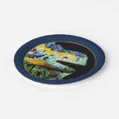 リザードバルセロナ，カタロニアガウディ – スペイン(パーティー)  ペーパープレート (アングル)