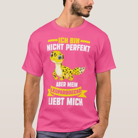 リザードヒョウGECKOゲッコ Tシャツ (正面)