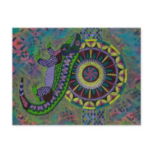 リザードポストカード