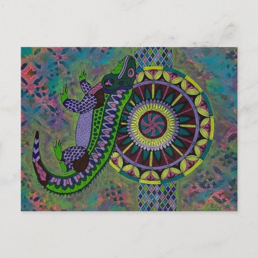 リザードポストカード ポストカード (正面)