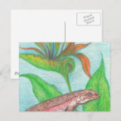 リザードポストカード ポストカード (正面/裏面)