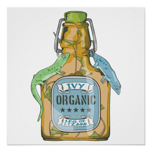 リザードマクベス魔女の脚 ポスター (正面)