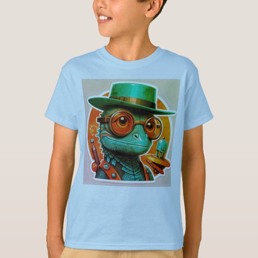 リザードルユニセックスンゲTシャツ Tシャツ (正面)