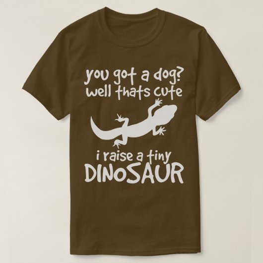 リザード爬虫類 Tシャツ (デザイン正面)