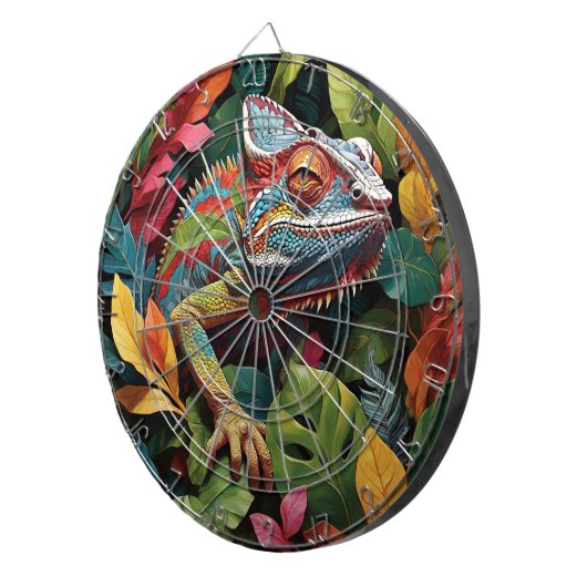 リザード離れズ&カラーダーツボードダーツボード ダーツボード (正面右)