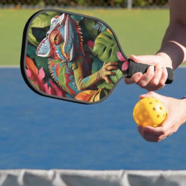 リザード離れズ&カラー ピックルボールラケット