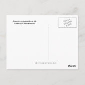 リザーバオンパウダーハウスヒルポストカード ポストカード (裏面)