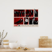 リザーバドッグズムービーデザイン ポスター (キッチン)