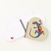 リザ絵を描ード ノートブック (内部)