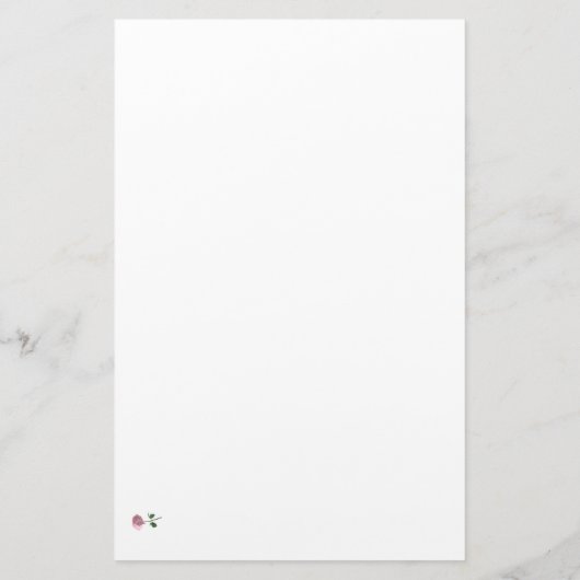 リシエウクスの聖テレーゼ 便箋 (裏面)