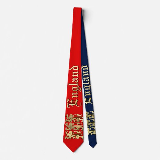 リシャ王室のード1王の印章 ネクタイ (正面)