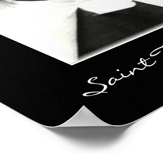 リシューの小さな花の聖テラス ポスター (角)