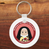 リシューの聖テレーズ キーホルダー (正面)
