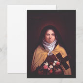 リシューの聖テレ 招待状 (正面/裏面)