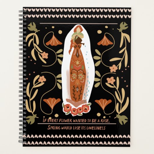 リシュー小さな花のカトリック教会の聖テリーズ プランナー手帳 (正面)