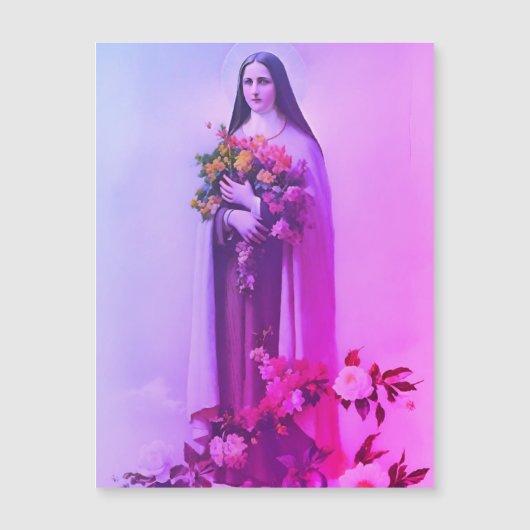 リシュー磁気の神聖なカードの聖テレ (正面)