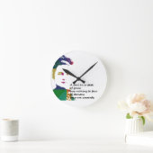 リジューの聖地 ラウンド壁時計 (ホーム)