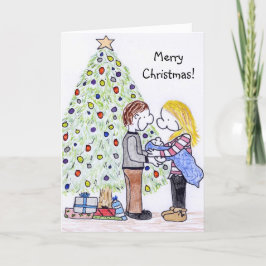 リジーのピープルファミリークリスマスカード シーズンカード