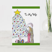 リジーの人々が私の妻のカードにクリスマスを楽しむ シーズンカード (正面)