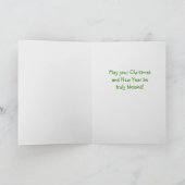 リジーの人々賛美のクリスマスカード シーズンカード (内部)