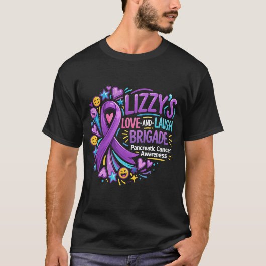 リジーの愛と笑いの旅団 2 Tシャツ (正面)