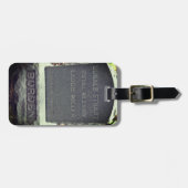 リジーボルデンペット墓石 ラゲッジタグ (正面横)