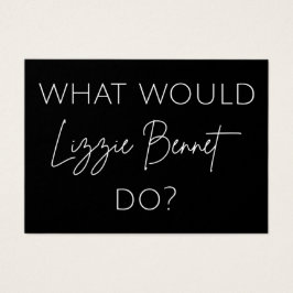 リジー·ベネットは何をする？