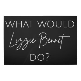 リジー・ベネットは何をする？ メタルプリント