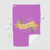 リジー・ベネットは何をする？井伊 ゴルフタオル (インサイチュ)