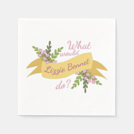 リジー・ベネットは何をする？井伊 スタンダードカクテルナプキン