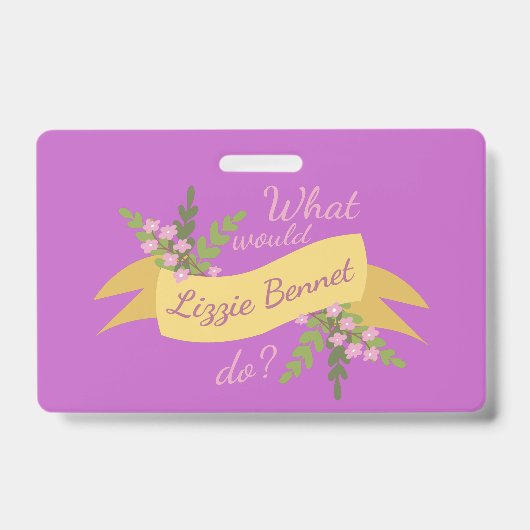 リジー・ベネットは何をする?井伊 バッジ (正面)