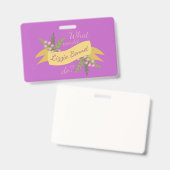 リジー・ベネットは何をする?井伊 バッジ (正面&裏面)