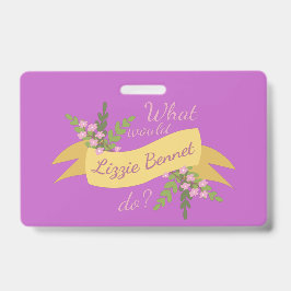 リジー・ベネットは何をする？井伊 バッジ