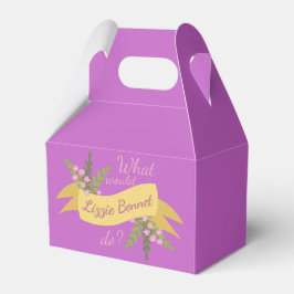 リジー・ベネットは何をする？井伊 フェイバーボックス