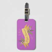 リジー・ベネットは何をする？井伊 ラゲッジタグ (正面縦)