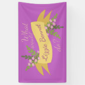 リジー・ベネットは何をする？井伊 横断幕 (縦)