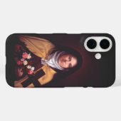 リジ�ュー聖テレーズのバラのシャワー 聖なるアート Case-Mate iPhoneケース (裏面 (横))