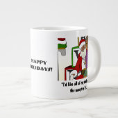 リスいけなト ジャンボコーヒーマグカップ (正面右)