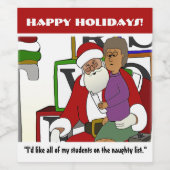 リスいけなト ワインラベル (シングルラベル)